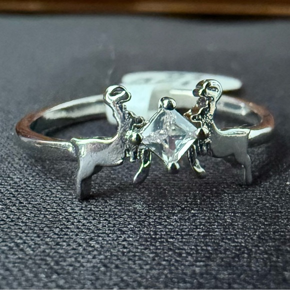 Silver Ring with Unique Design - Picture 2 of 3